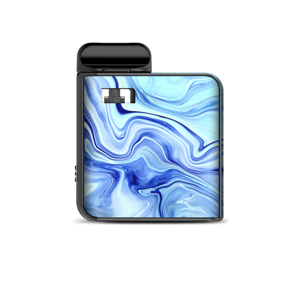 Blue Marble Rocks Glass Smok Mico Kit Skin For Sale