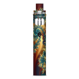 Trippy Floral Swirl Smok Nord AIO Stick Skin For Cheap