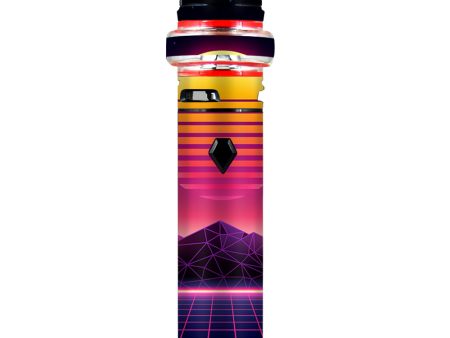 80S Techno Sunset Smok stick V9 Max Skin Sale