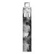 Black White Swirls Marble Granite Smok Nord AIO Stick Skin on Sale