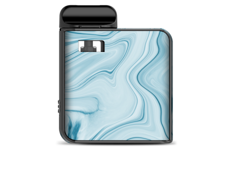 Baby Blue Ice Swirl Marble Smok Mico Kit Skin For Discount