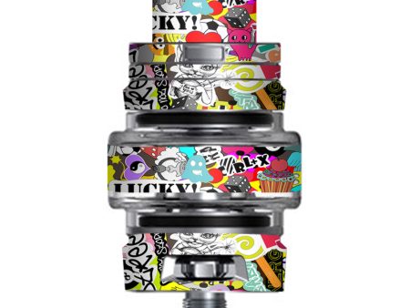 Art Lucky Stickerslap Smok TFV8 Big Baby V2 Tank Skin Hot on Sale