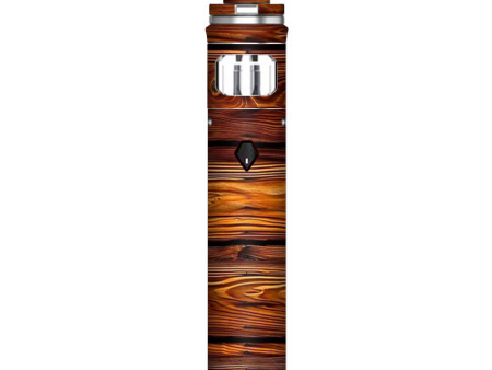 Red Deep Mahogany Wood Pattern Smok Nord AIO Stick Skin Online Hot Sale