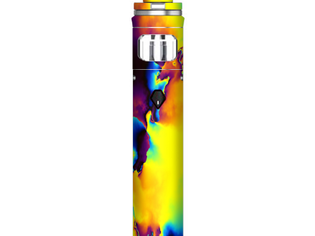 Bright Colorful Abstract Swirl Smok Nord AIO Stick Skin Hot on Sale