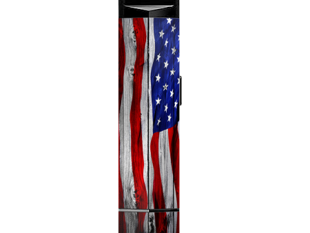 American Flag On Wood Suorin Edge Pod System Skin For Discount