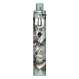 Butterflies Roses Teal Distressed Vintage Smok Nord AIO Stick Skin Online now