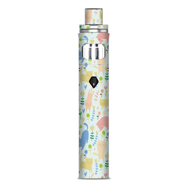 Cats Kittens Playful Flowers Smok Nord AIO Stick Skin Hot on Sale