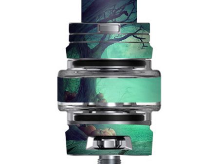 Halloween Tree Moon  Smok TFV8 Big Baby V2 Tank Skin For Sale