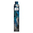 Blue Grey Painted Clouds Watercolor Smok Nord AIO Stick Skin Supply