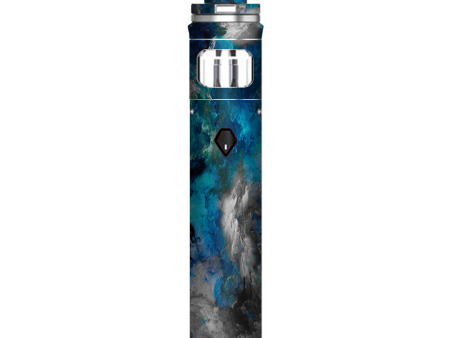 Blue Grey Painted Clouds Watercolor Smok Nord AIO Stick Skin Supply