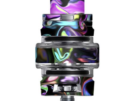 Resin Swirls Smoke Glass Smok TFV8 Big Baby V2 Tank Skin Sale