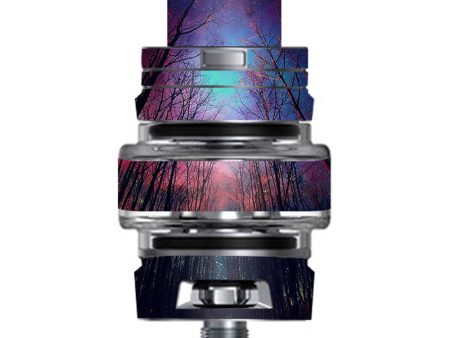 Galaxy Sky Through Trees Forest Smok TFV8 Big Baby V2 Tank Skin Online Hot Sale