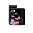 Pink Majestic Butterflies Hearts Smok Mico Kit Skin For Sale