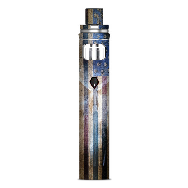 American Flag Ghost Punish Grunge Smok Nord AIO Stick Skin Hot on Sale