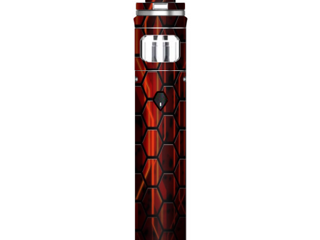 Abstract Red Metal Smok Nord AIO Stick Skin Sale