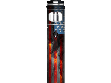 Dark Distressed American Flag Sky Stars Galaxy Smok Nord AIO Stick Skin on Sale