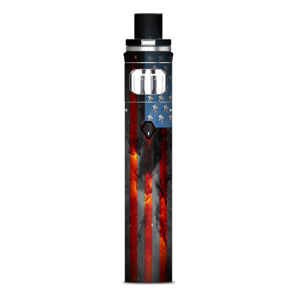 Dark Distressed American Flag Sky Stars Galaxy Smok Nord AIO Stick Skin on Sale