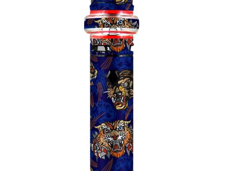 Tattoo Tigers Heads Roses Pattern Japanese Smok stick V9 Max Skin For Sale