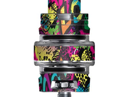 80 S Love Pop Art Neon Smok TFV8 Big Baby V2 Tank Skin Sale