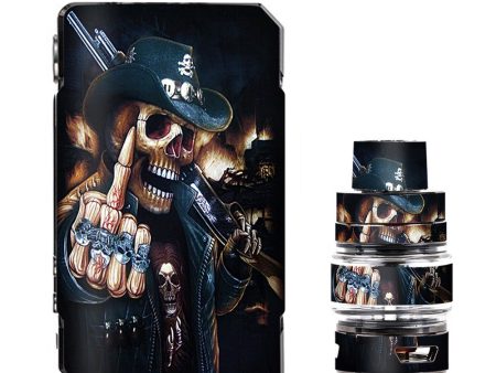 Middle Finger Skeleton VooPoo Drag 2 Skin on Sale