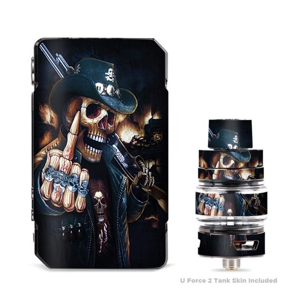 Middle Finger Skeleton VooPoo Drag 2 Skin on Sale