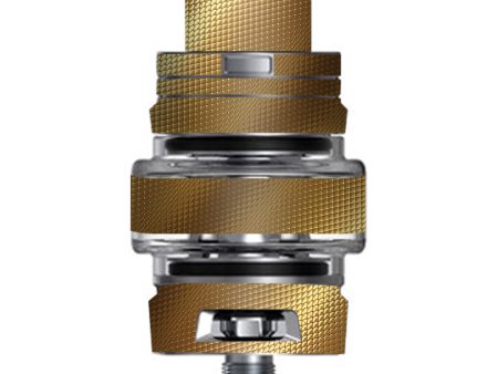 Gold Pattern Shiney Smok TFV8 Big Baby V2 Tank Skin Supply