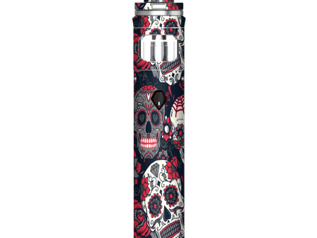 Sugar Skulls Red Black Dia De Los Smok Nord AIO Stick Skin Supply