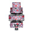 Red White Blue Stars Stripes Abstract Pattern Smok TFV8 Big Baby V2 Tank Skin on Sale