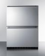 24  Wide Outdoor 2-drawer Refrigerator-freezer, ADA Compliant Sale